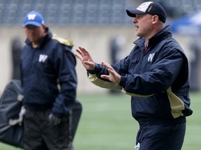 Winnipeg Blue Bombers offensive co-ordinator Paul LaPolice.