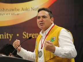 Assembly of First Nations National Chief Perry Bellegarde spoke in Winnipeg on Wednesday. (Alan S. Hale/Postmedia Network file photo)