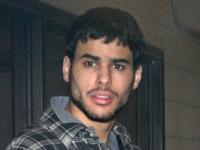 Mourad Louati, 22, was convicted of manslaughter by a Gatineau jury Wednesday in the stabbing death of 18-year-old Sheldon O'Grady of Ottawa in 2013. Mike Carroccetto/Postmedia