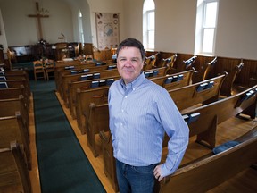 Goshen Baptist Church hired a full-time pastor who hopes to raise the profile of their rural church.  Pastor Carl Walters started Sunday, May 8. (CARLA GARRETT PHOTO)