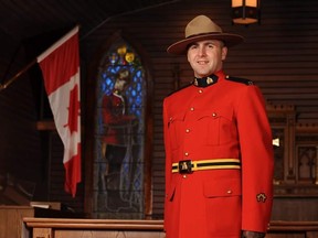 Former Kingstonian Const. David Giroux after graduating from the RCMP Academy in Regina in August 2009. (Photo courtesy of David Giroux)