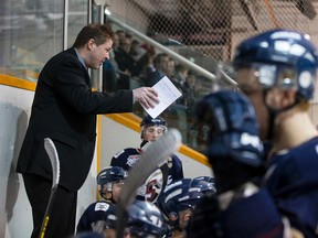 Jason McKee coached the Spruce Grove Saints to three AJHL championships in six seasons. (File)