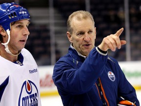 Former Edmonton Oilers head coach Ralph Krueger could be in the mix to nab an assistant coach's opening with the Winnipeg Jets. (PERRY MAH/POSTMEDIA NETWORK FILE PHOTO)