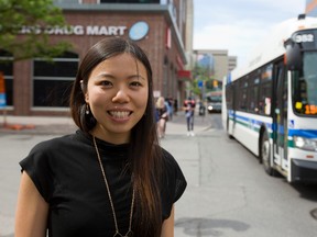 Beth Li, the pharmacist-owner of the Shoppers Drug Mart at Richmond and Carling streets, recently returned from a mission to Africa to deliver medical supplies. She has also begun to knit herself into the community fabric of London. (MIKE HENSEN, The London Free Press)