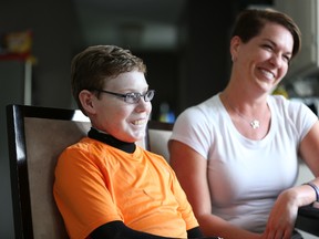 "Butterfly Child" Jonathan Pitre, 16, will be the first Canadian to undergo a bone-marrow transplant developed in the US to dramatically improve the devastating symptoms of his Epidermolysis Bullosa (EB). His mother, Tina Boileau, will be his donor and the pair will travel to Minnesota in August for the operation and treatments.  Only 30 such procedures have been performed worldwide. Of those, 22 children have survived and half of those have seen dramatic improvements in their quality of life from the horrendous disease that makes children's skin as fragile as butterfly's wings.