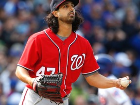 Gio Gonzalez's past three starts have been nowhere close to his first seven. (Associated Press)