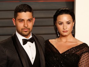 Wilmer Valderrama and Demi Lovato. (WENN.com)