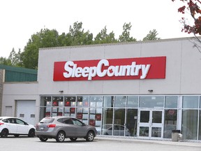 A Sleep Country opened at 799 Notre Dame Ave on Wednesday. (Gino Donato/Sudbury Star)