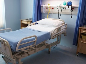 hospital bed