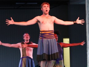 Intelligencer file photo
Driftwood Theatre presents Homer's epic The Odyssey at Lions Pavilion at Zwicks Park in Belleville three years ago. The production company is returning to Quinte this summer.