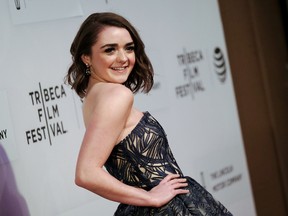 In this April 14, 2016, file photo actress Maisie Williams attends the world premiere screening of "The Devil and the Deep Blue Sea" during the 2016 Tribeca Film Festival in New York. (Photo by Evan Agostini/Invision/AP, File)
