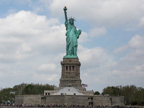 At 93 metres, the Statue of Liberty is taller. (Getty Images)