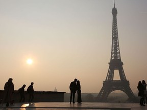 The Eiffel Tower in Paris. (Getty Images)