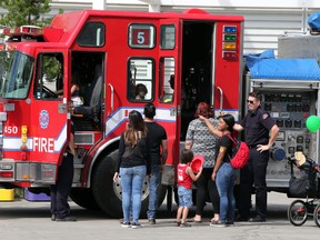 The public will get to meet emergency workers on a friendly basis during First Responders Day Thursday at Churchill Square from 11 a.m. to 2 p.m. FILE PHOTO