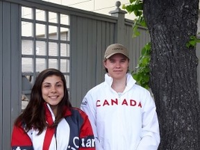 Greater Sudbury's Brady Chaput and Marissa Meandro are heading overseas