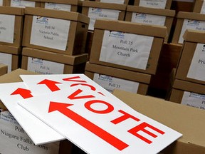 The Ontario government has committed to providing municipalities with the option of using ranked ballots in future elections, starting in 2018, as an alternative to the current system. (Postmedia Network file photo)