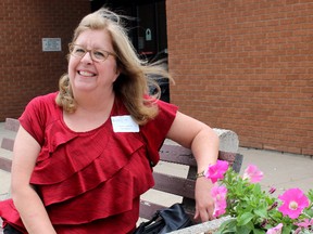 Laura Smith-McKelvie, principal of North Lambton Secondary School in Forest, Ont. was among the 101 retirees honoured during the annual Lambton Kent District School Board Employee Retirement and 25 years of Service Recognition Evening, held Monday June 6, 2016 in Dresden, Ont. (Ellwood Shreve/Chatham Daily News/Postmedia Network)