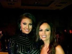 Ashley Callingbull, left, and her mother Lisa Ground, right, both pageant winners, are hosting the first annual In Her Shoes Gala on June 9, 2016 in Edmonton. PHOTO SUPPLIED
