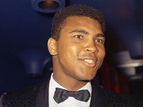 This 1966 file photo shows world heavyweight boxing champion Muhammad Ali.  (AP Photo, File)