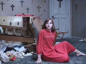 Madison Wolfe as Janet Hodgson in New Line Cinema's supernatural thriller "THE CONJURING 2," a Warner Bros. Pictures release.