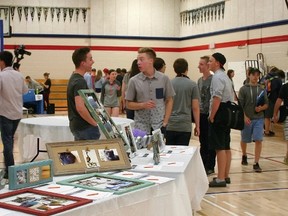 Central Huron S.S.'s 6th annual photography show featured around 700 photographs taken by 40 photographers.