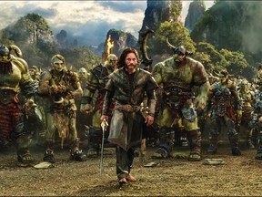 A scene from Warcraft