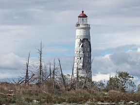 First lit in late 1858, the Nottawasaga Lighthouse, more commonly referred to as the Collingwood Lighthouse, is in need of a major restoration project. The Nottawasaga Lighthouse Preservation Society is raising money. The lighthouse was one of six imperial tower lighthouses built with government funds on Lake Huron and Georgian Bay between 1855 and 1859. (Nick Brindisi)