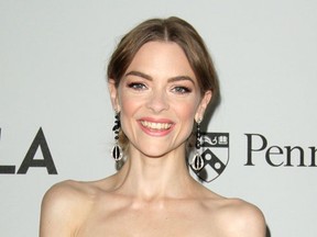 Jaime King at the Sean Parker and the Parker Foundation Celebrate the Launch of The Parker Institute for Cancer Immunotherapy held at a private estate in Los Angeles on April 13, 2016. (Adriana M. Barraza/WENN.com)