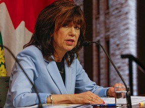 Ontario Auditor General Bonnie Lysyk releases special report on the 2015 Pan Am/ Parapan Am games and how they went over budget at Queens Park in Toronto on Wednesday June 8, 2016. (Dave Thomas/Toronto Sun/Postmedia Network)