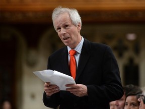 Minister of Foreign Affairs Stephane Dion responds to a question during question period in the House of Commons on Parliament Hill on June 6, 2016. Dion spoke to the United Nations Security Council on Friday. THE CANADIAN PRESS/Sean Kilpatrick