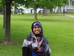 Mona Rahman, education co-ordinator for the Kingston Islamic Society. (Jane Willsie/For The Whig-Standard)