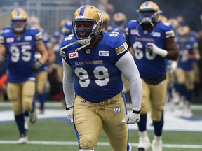 The Blue Bombers close out their pre-season on Monday. (KEVIN KING/Winnipeg Sun files)