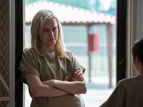 Taylor Schilling in "Orange is the New Black."