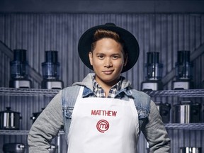 MasterChef Canada's Matthew Astorga.