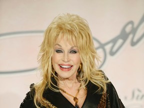 Dolly Parton in Toronto at the Four Seasons Hotel for a press conference to promote" Dolly  Pure & Simple " on Monday June 13, 2016. (Stan Behal, Postmedia Network)