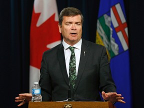 Oneil Carlier, Alberta Minister of Agriculture and Forestry.