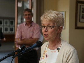 Jason Miller/The Intelligencer
Canada Day committee member, Marilyn Laurie, updates council on the slate of events to be offered during this year’s festivities at Zwicks Park.