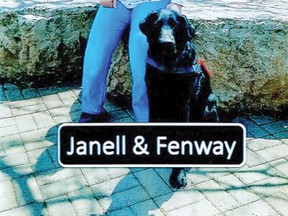 Janell and her new guide dog, Fenway, have established a bond that will make her life easier, thanks in part to the Pincher Creek Lions Club. | Submitted photo/Pincher Creek Lions Club