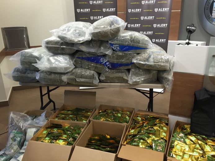 ALERT Edmonton makes largest fentanyl bust to date seizing 2,000