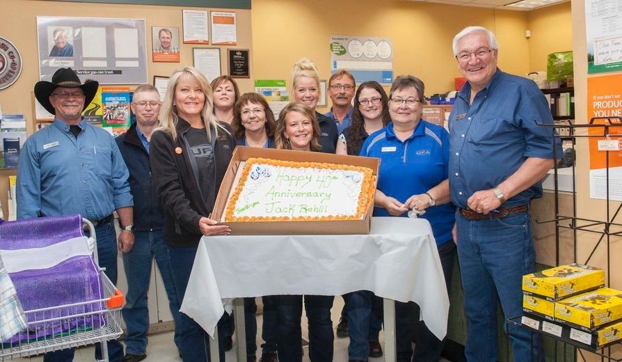UFA celebrates longtime employee Vermilion Standard
