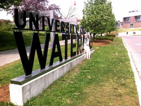 University of Waterloo student Mona Qutab is among many university students hitting the books this spring and summer.