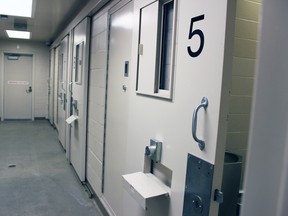 Kingston Police cells. Steph Crosier, The Whig-Standard, Postmedia Network