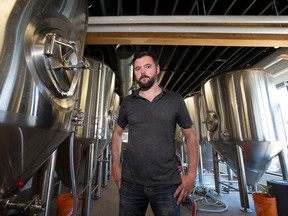 Wayne Sheridan in Situation Brewing. He supports a push at council Wednesday to make it easier to create more brew pubs in Edmonton.