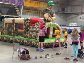 The Lucknow Strawberry Summerfest runs June 22-26, 2016 with a wide variety of events for the whole family. Inflatables, like those pictured here, were a huge hit in 2015. (Submitted)