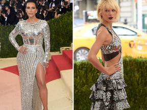 There seems to be more bad blood between Kim Kardashian and Taylor Swift. (WENN.COM)