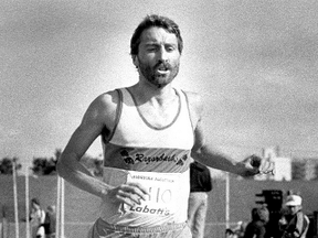 Bob Walker is the fastest Manitoban to ever run a marathon – he once clocked in at 2:19:03 at a race in Montreal, and still holds the best finish by a local runner in the Manitoba event, at 2:19:06.