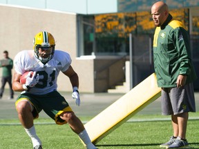 Eskimos fullback Calvin McCarty is excited by the renewed focus on offence under the new head coach. (Robert Murray)