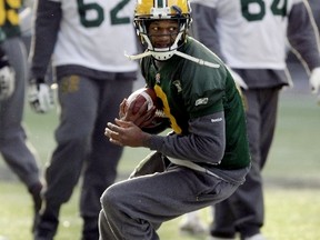 Eskimos CB patrick Watkins missed most of training camp with an undisclosed injury. (Reuters)