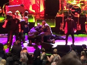 Theatrical rocker Meat Loaf collapsed on stage in Edmonton Thursday night. PHOTO SUPPLIED/TheNikkiMason