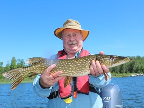 Neil with a Lac La Nonne pike/Neil Waugh